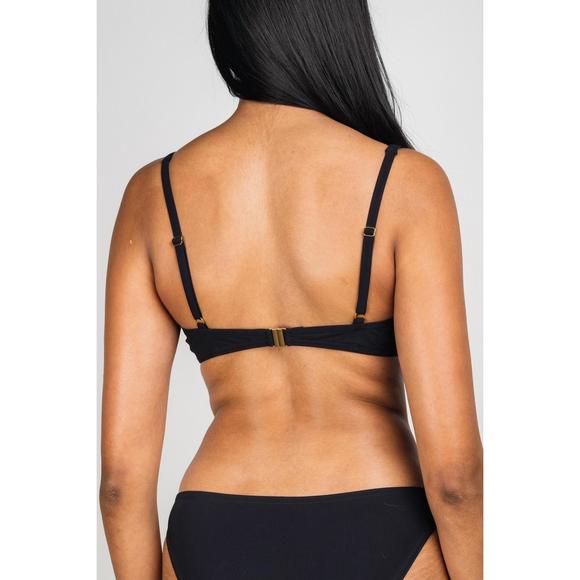 NEW KARLA COLLETTO basics underwire bra with adjustable straps in black - Picture 2 of 3